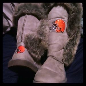 Clevland Browns boots